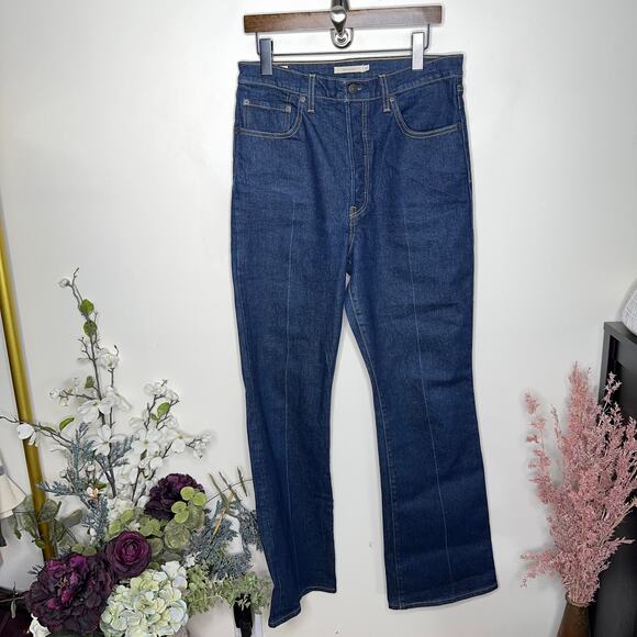 Levi's Women's Boot Cut Jeans - Dark Blue - Picture 6 of 10